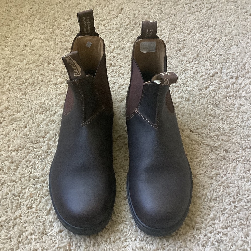Blundstone stout brown unisex boots